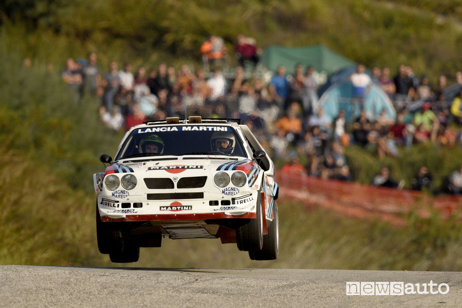 Lancia S4 storica al Rallylegend
