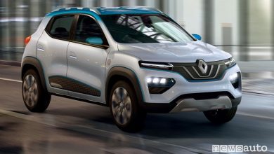 Auto elettrica economica Renault K-ZE Concept