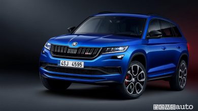 Skoda Kodiaq RS 2019, vista di profilo