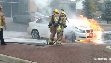 BMW incendio