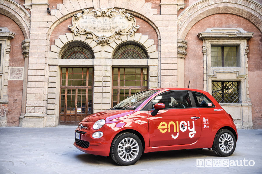 numero telefono assistenza Enjoy Fiat 500