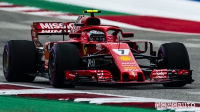 F1 2018 GP USA Ferrari Raikkonen