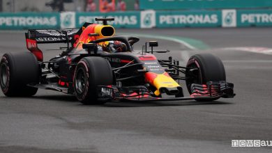 F1 2018 Gp Messico Red Bull Daniel Ricciardo