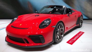 Porsche 911 Speedster al Salone di Parigi 2018