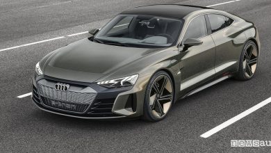 Auto sportiva elettrica Audi e-tron GT