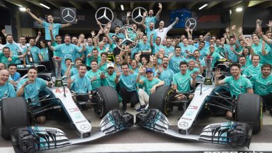 F1 Gp Brasile 2018, festa Mercedes-AMG per il Titolo Costruttori
