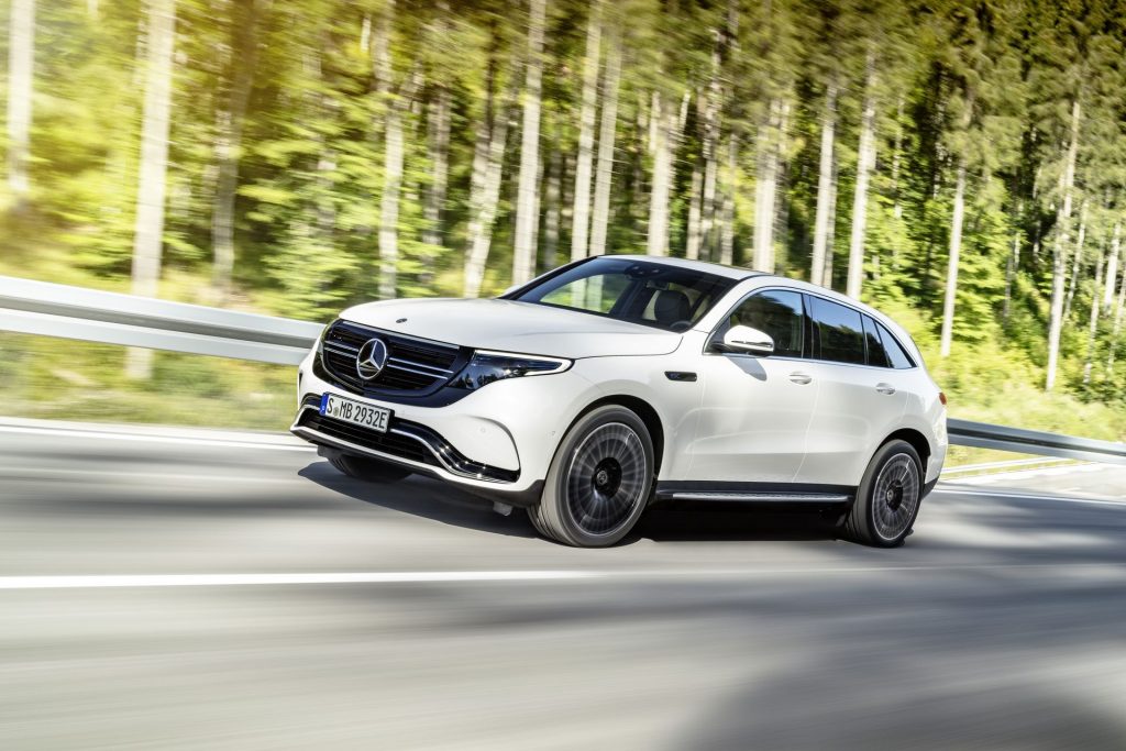 Mercedes EQC auto elettrica sportiva