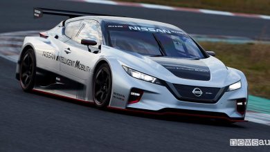 Auto elettrica da corsa Nissan Leaf Nismo RC