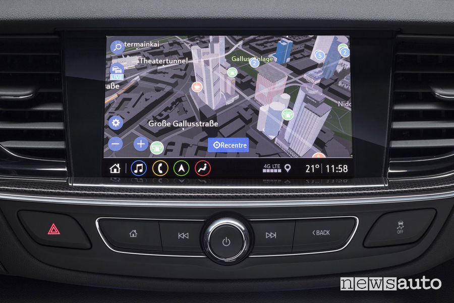 Opel Insignia Multimedia Navi Pro navigatore 3D