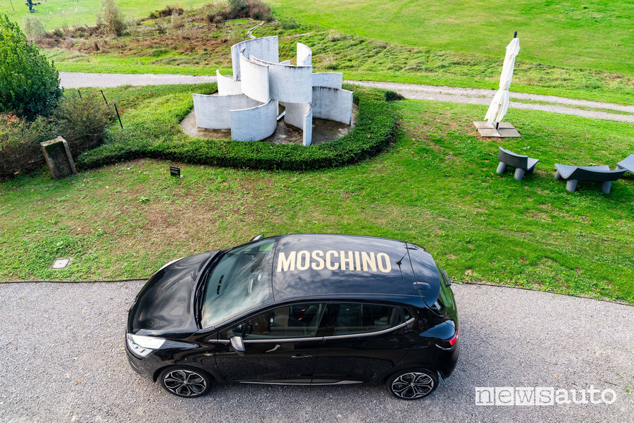 Renault_Clio Moschino, vista dall'alto