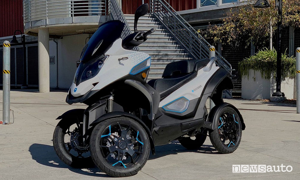 Scooter a 4 ruote elettrico ruote Quadro Vehicles