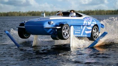 Auto Anfibia Rinspeed Splash elica