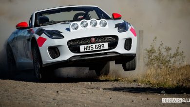 auto da rally Jaguar F-Type rally