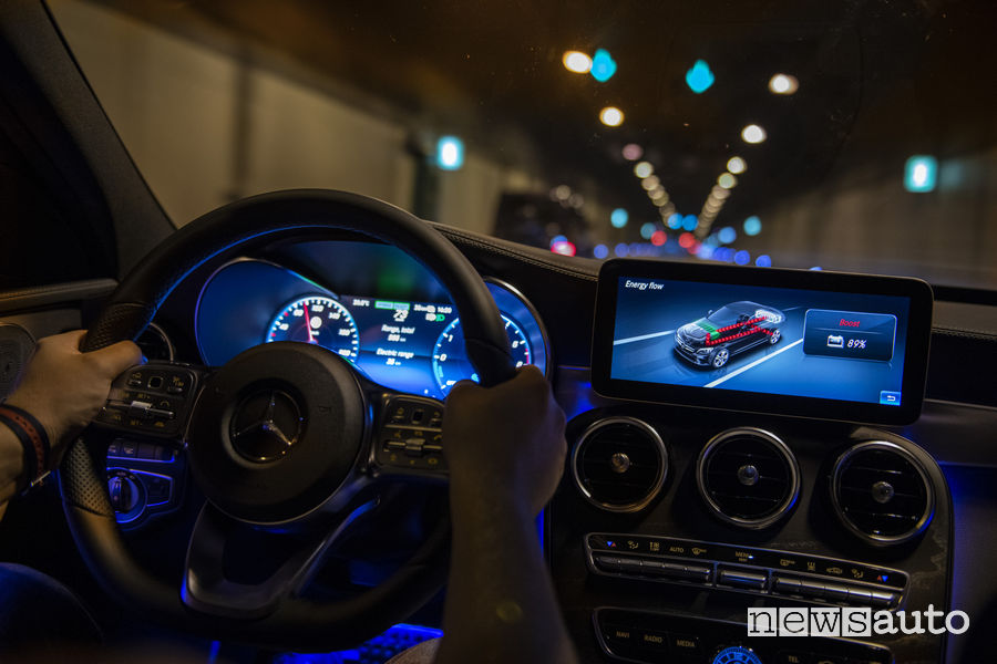 Mercedes-Benz C 300 de, modalità di guida