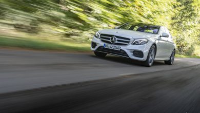 Mercedes-Benz Classe E E 300 de, vista frontale