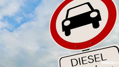 Blocco auto diesel Lazio