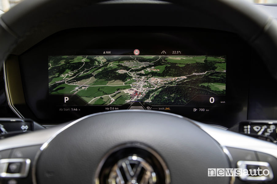 Quadro curvilineo Volkswagen Touareg