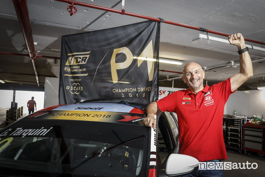 Gabriele Tarquini Campione WTCR_2018 con Hyundai