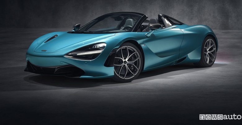 supercar McLaren 720S Spider