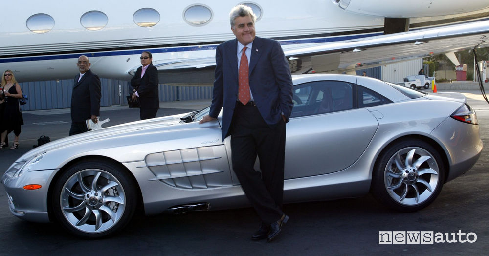 Mercedes SLR McLaren auto sportiva del vip Jay Leno
