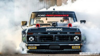 Ken Block Gymkhana files Hoonitruck Twin Turbo