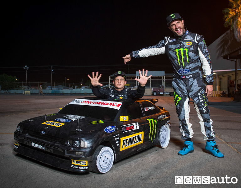 Ken Block Gymkhana files ford escort cosworth mini 4wd