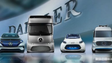 Mobilità del futuro cinque C Mercedes