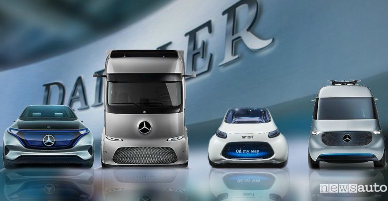 Mobilità del futuro cinque C Mercedes
