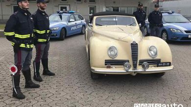 Alfa-Romeo-storica-polizia- brescia ritrovamento furto