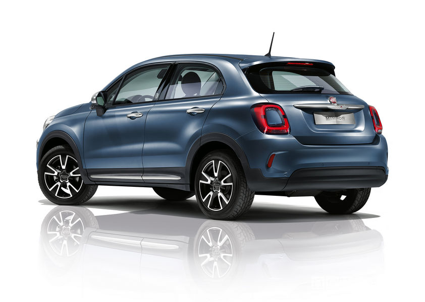 Fiat 500X Mirror, vista posteriore