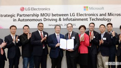 Guida autonoma: novità LG e Microsoft