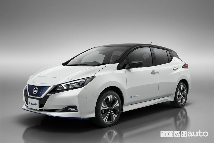 Nissan Leaf 3.Zero, vista di profilo