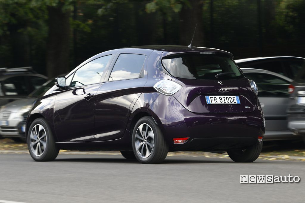 Renault Zoe R110 2019 03 vista posteriore