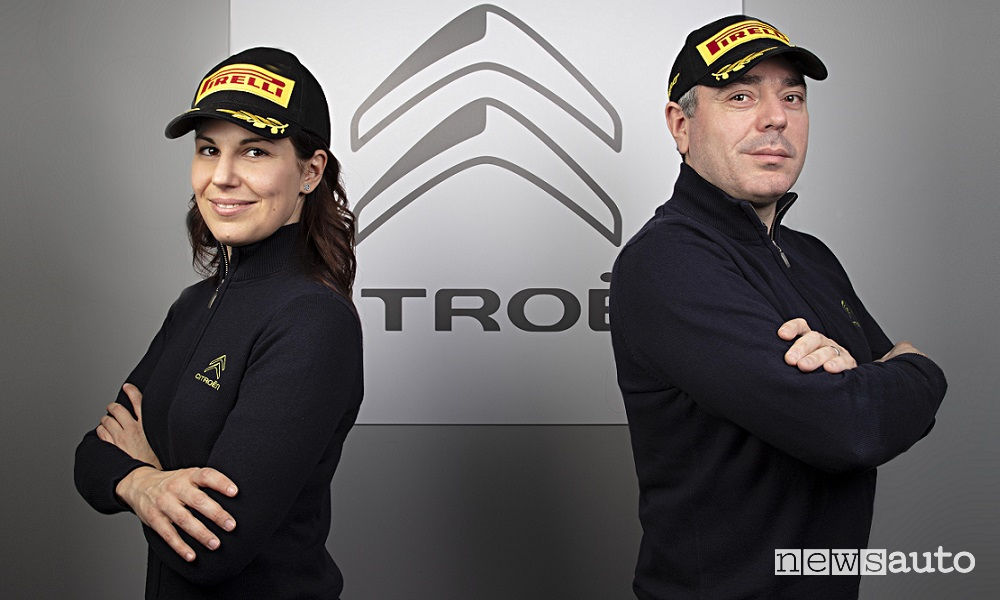 Luca Rossetti e Eleonora Mori Citroen CIR Rally 2019