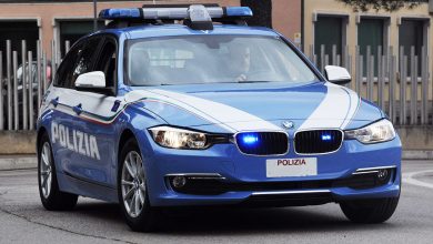 Auto della Polizia BMW