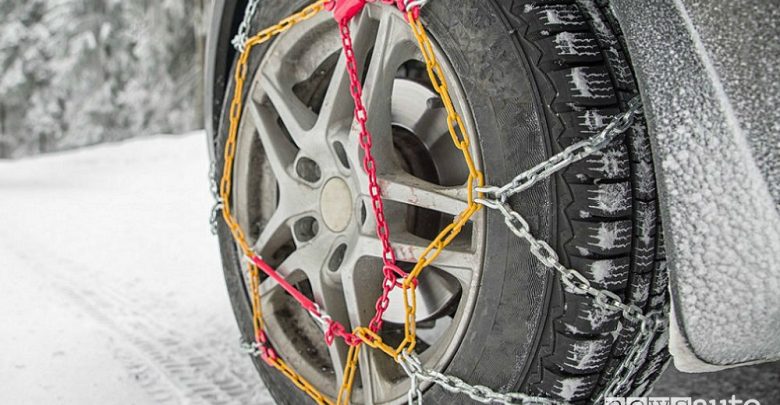 catene da neve come montarle?