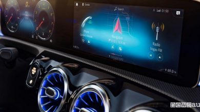 Mercedes Mbux monitor
