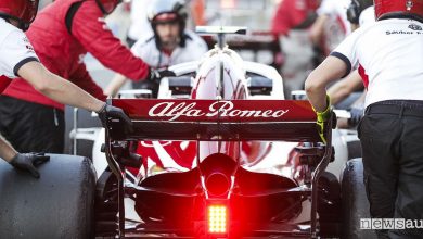 Tute Sparco F1, il team Sauber Alfa Romeo