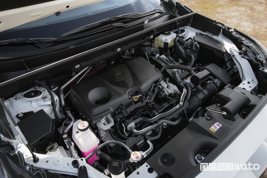 Nuova Toyota Rav4 2019, vano motore