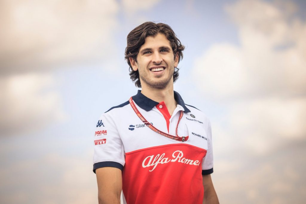 Antonio Giovinazzi Alfa Romeo Racing F1