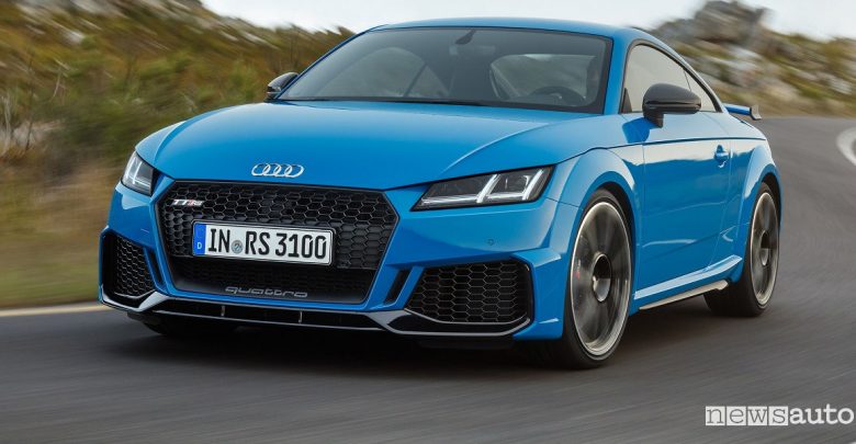Nuova Audi TT RS 2019