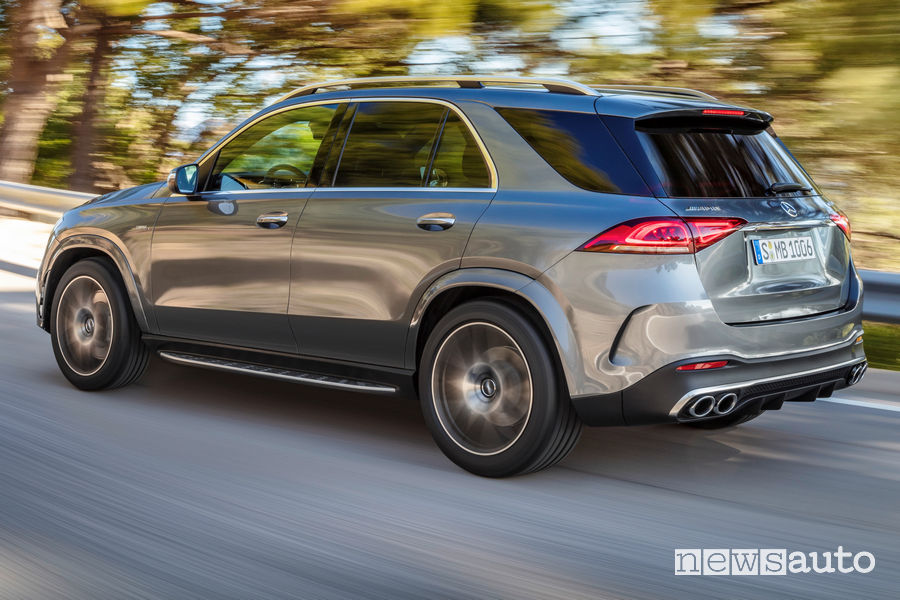 Mercedes-AMG GLE 53 4MATIC+, vista posteriore