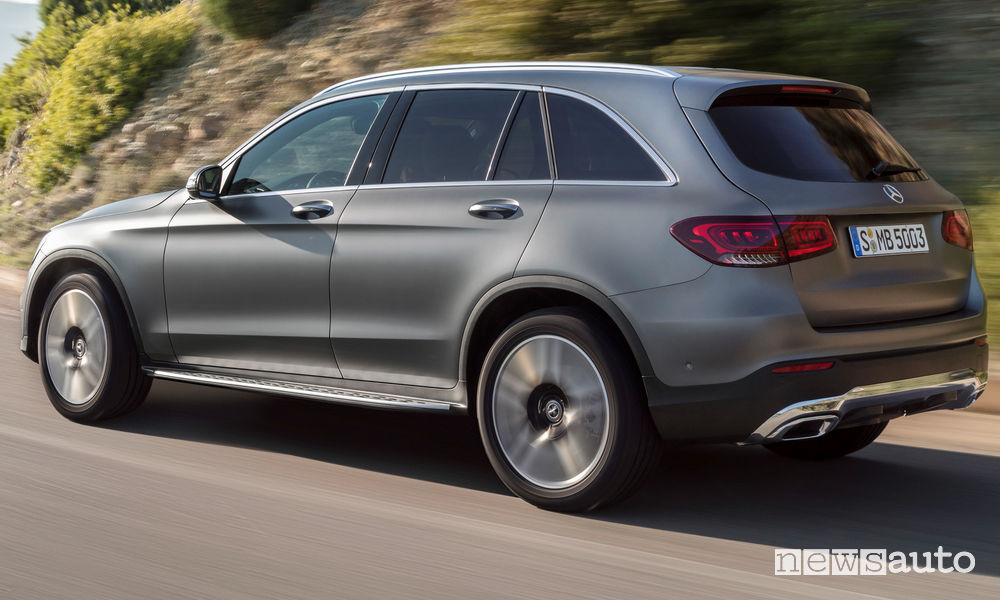 Mercedes-Benz GLC 2019, vista posteriore