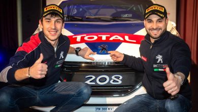 Gonella SX e Ciuffi DX Piloti_ufficiali_Peugeot Rally CIR 2019
