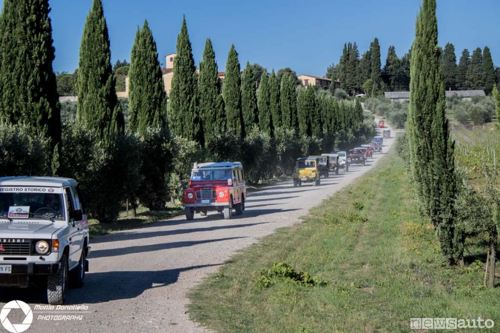 sfilata fuoristrada storici