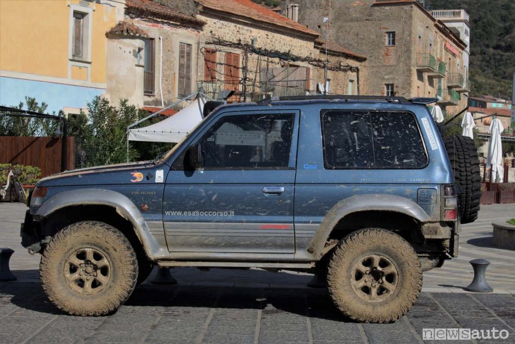 Mitsubishi Pajero fuoristrada-storico