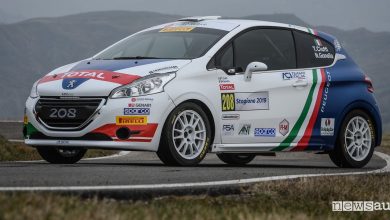 Peugeot 208 R2 rally, scheda tecnica