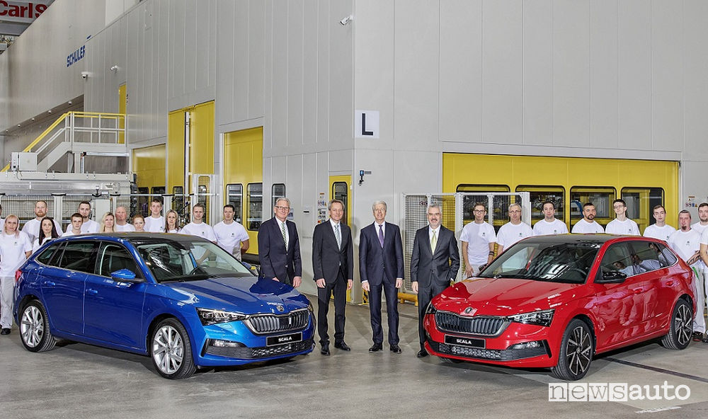 Škoda Scala, Mladá Boleslav