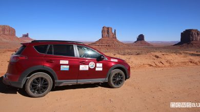 Viaggio in Arizona in auto