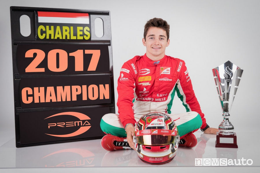 Leclerc campione Formula 2 2017